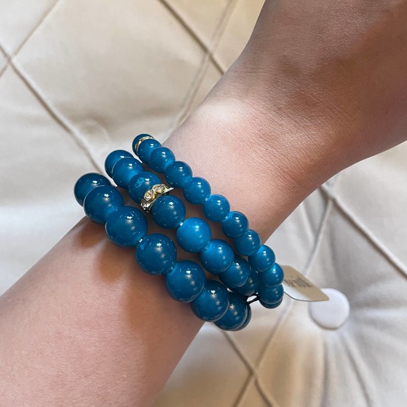 Jewelry - NWT Greenish Blue Chain Bracelet